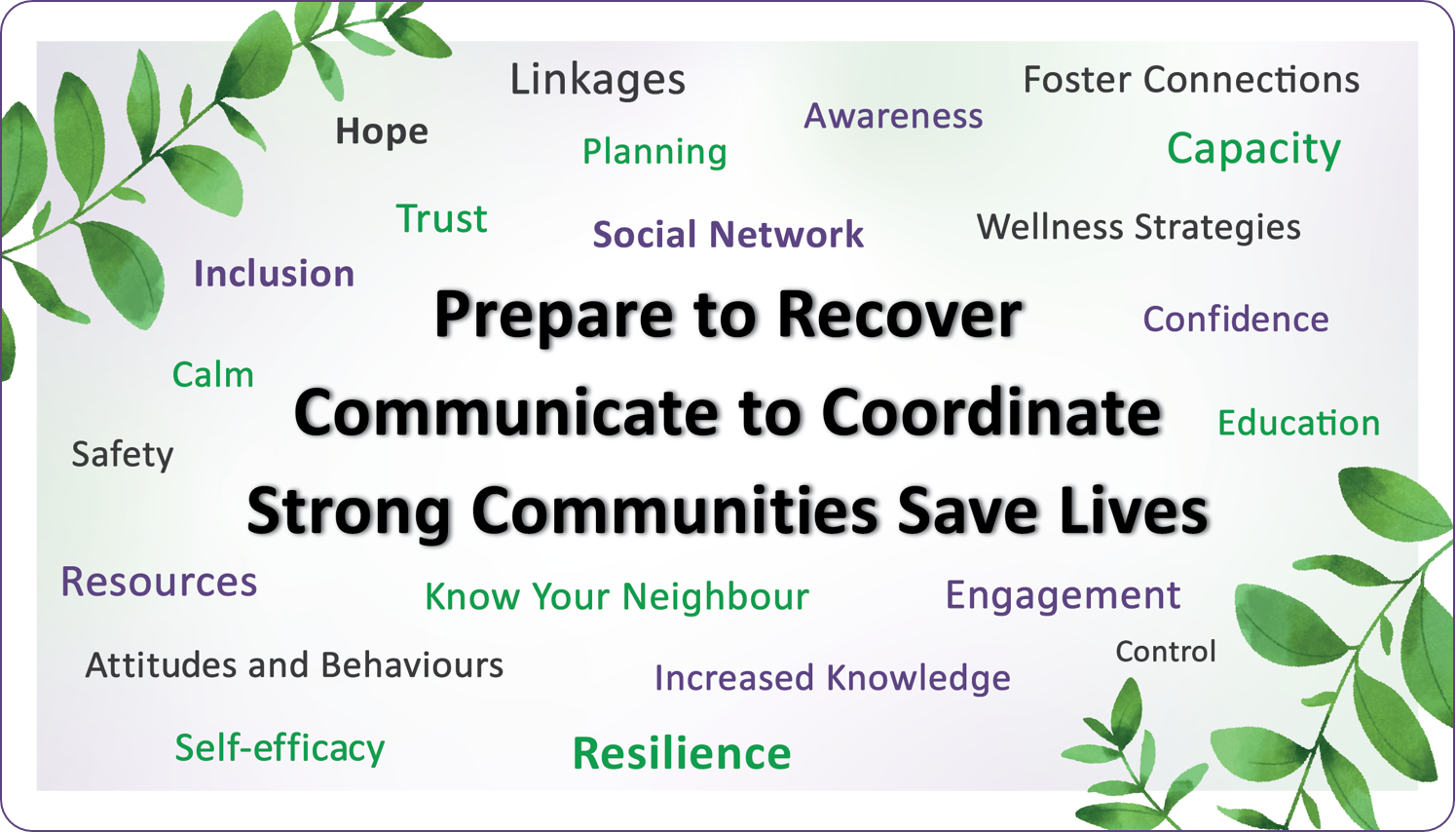 event and training image