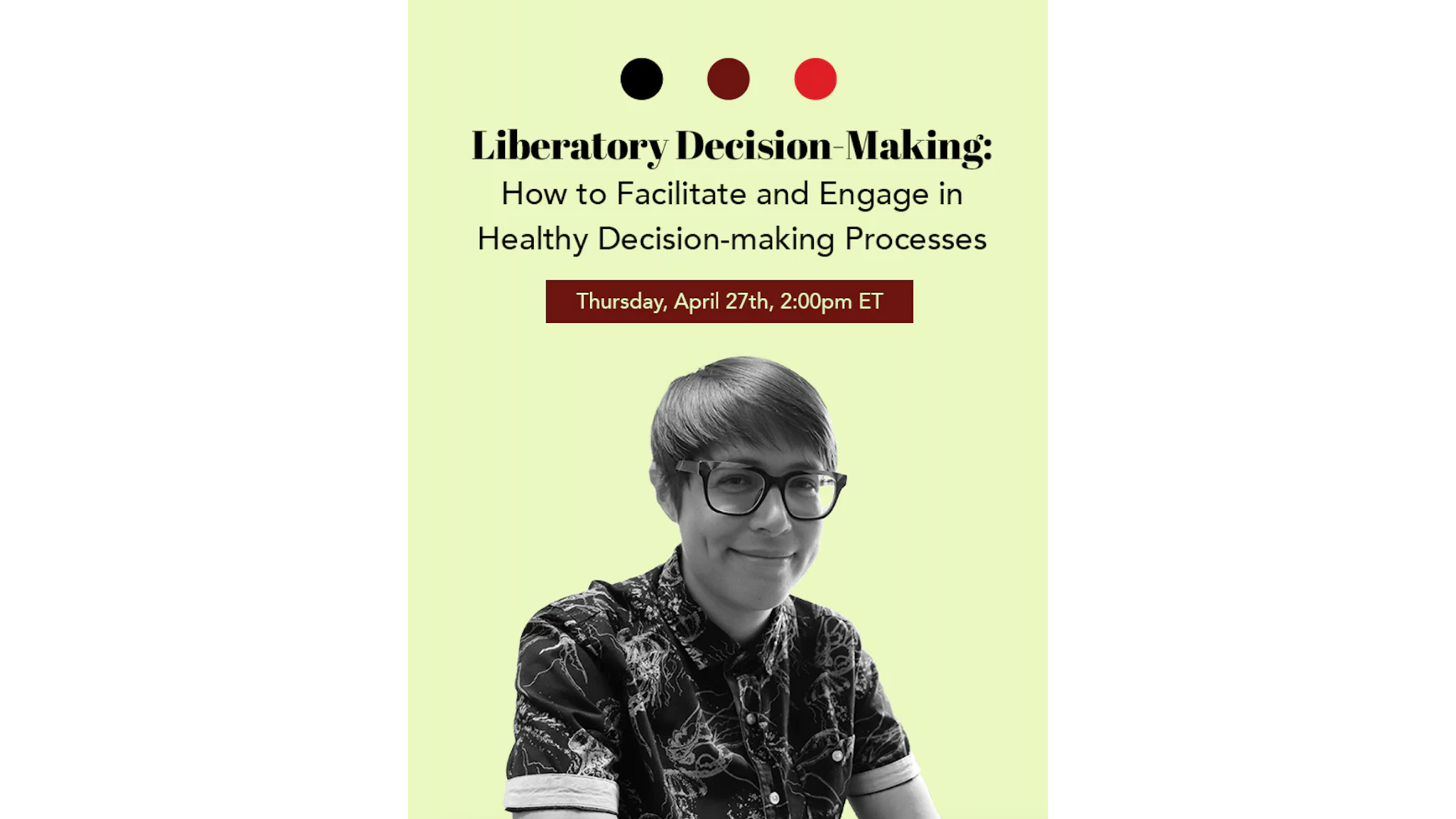 event and training image