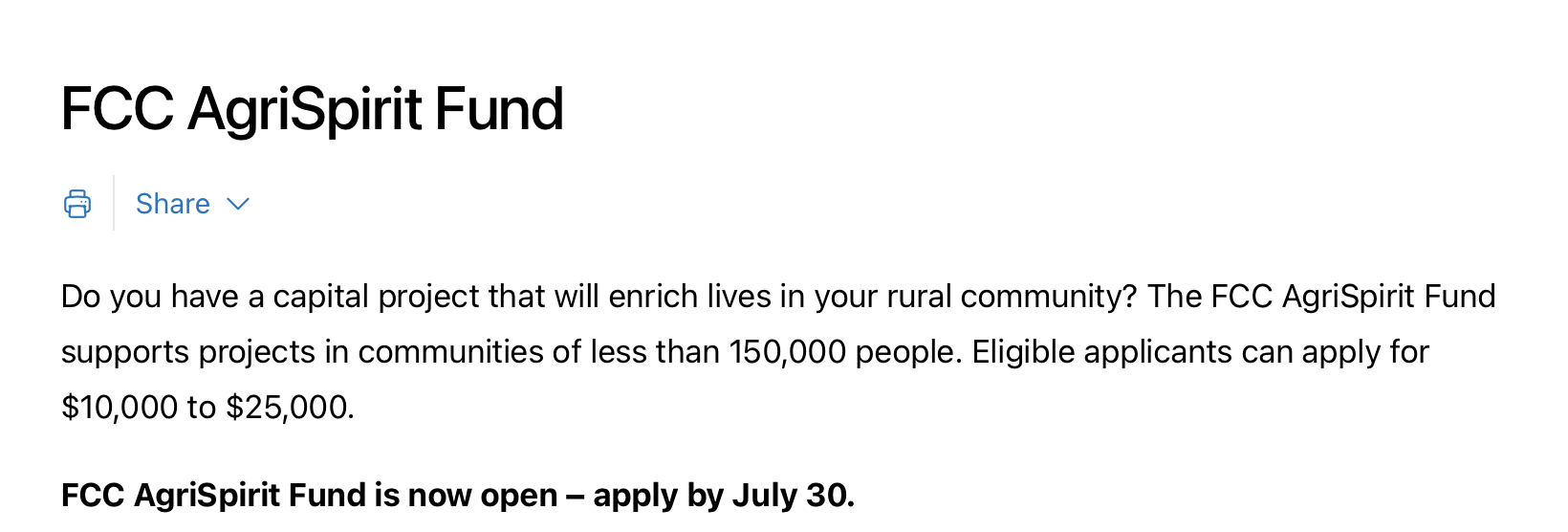 funding opportunity image